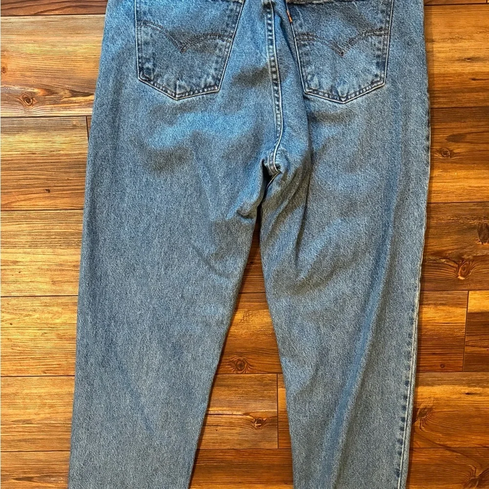 Vintage 90s Levi’s 550 Orange Tab Jeans W36 L36 Relaxed Fit Tapered Leg Grunge
